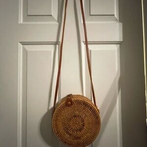 Woven Crossbody Bag